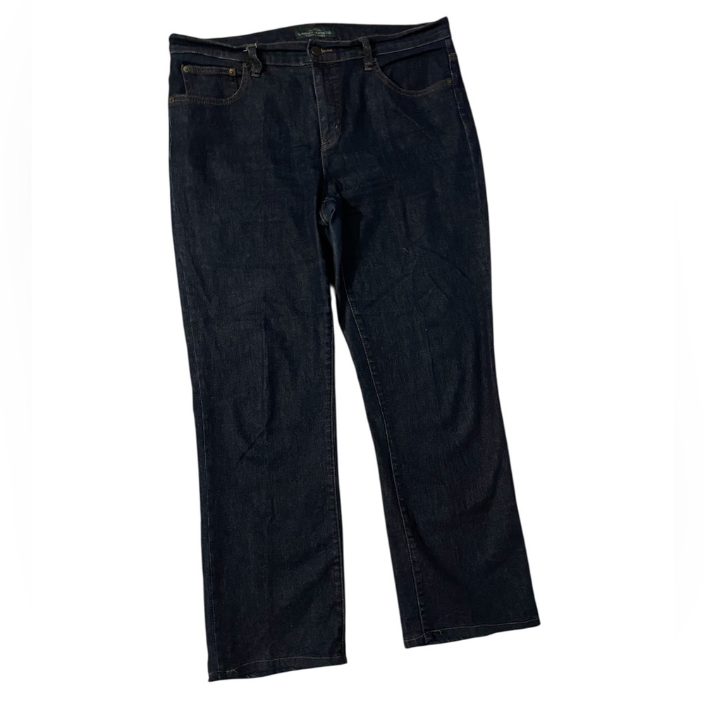 Lauren Ralph Lauren Straight Leg Dark Wash Denim Jeans Women’s Size 12‎